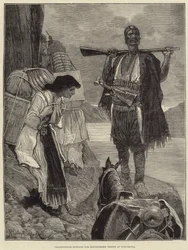 Trasporto di Rifornimenti per le Truppe Montenegrine a Podgoritza